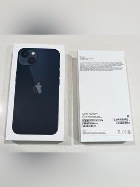 NEW Apple iPhone 13 Empty Box-MLMULL/A, Midnight, 256GB